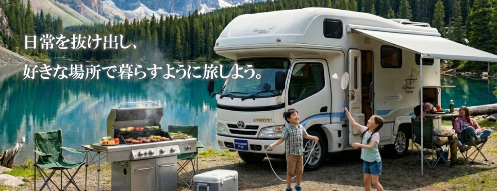 埼玉県宮代町のレンタルキャンピングカー